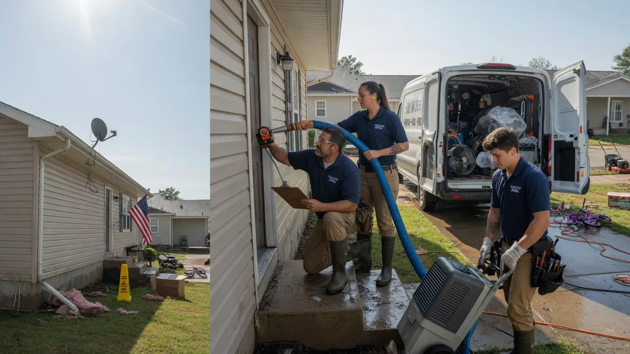 Ceiling Water Damage Restoration in Benedict, MD near me